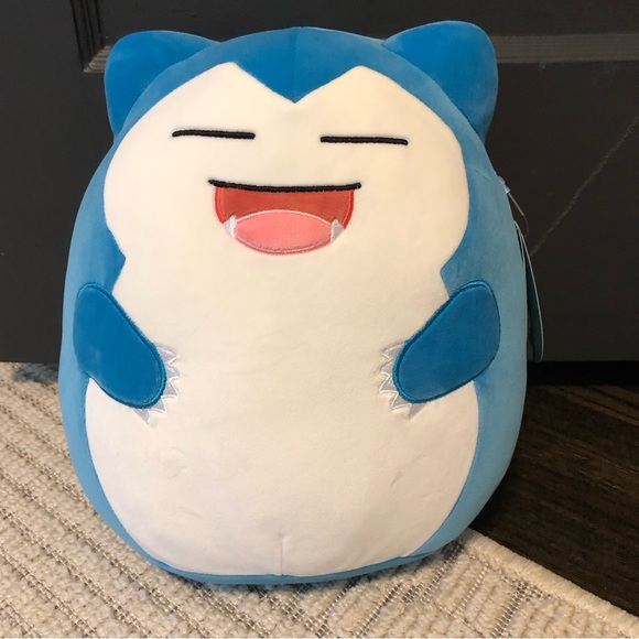 Pokémon Snorlax Squishmallows 10in plush toy NEW WITH TAGS - Picture 2 of 9